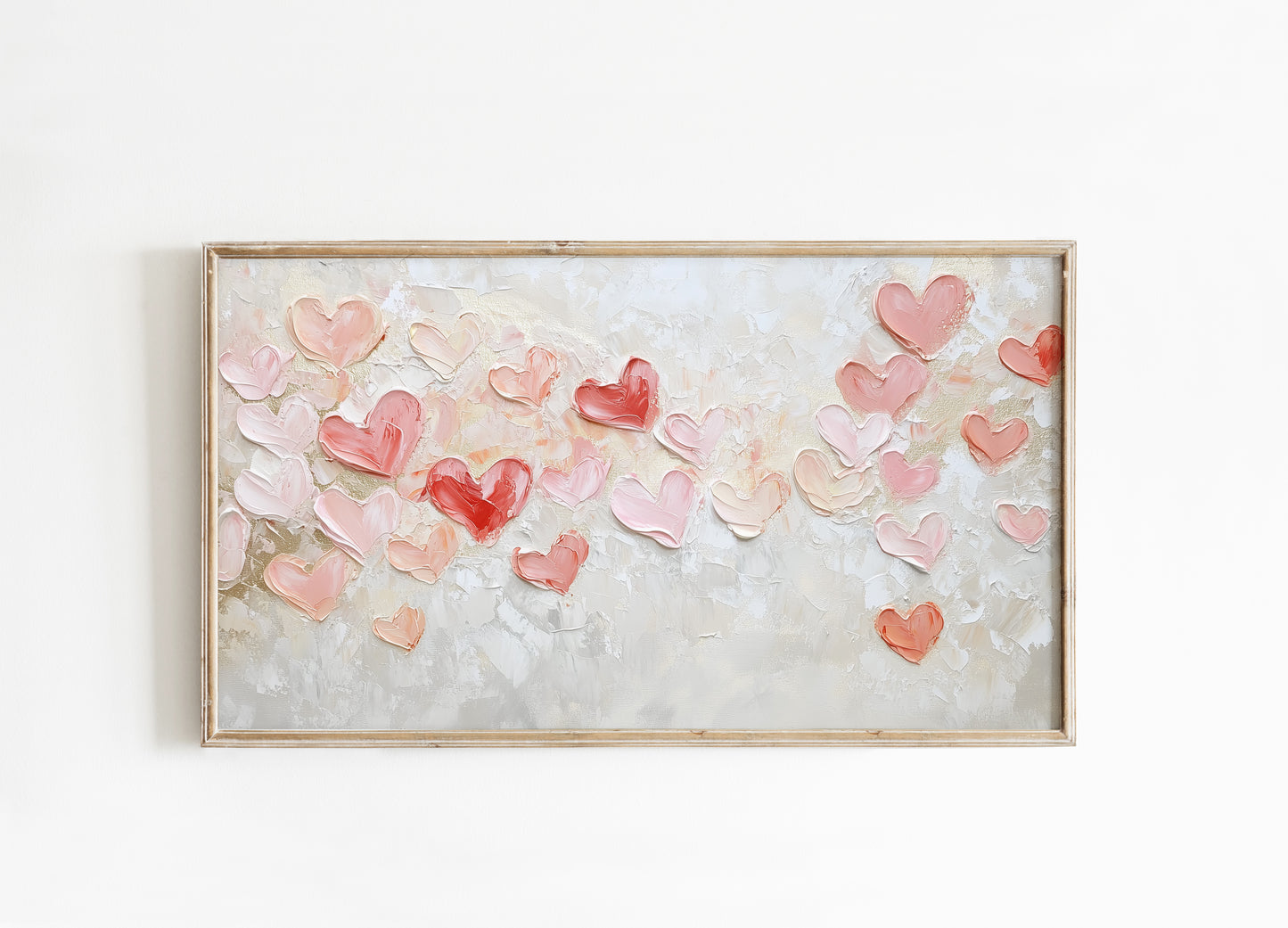 Impasto Hearts FRAME TV