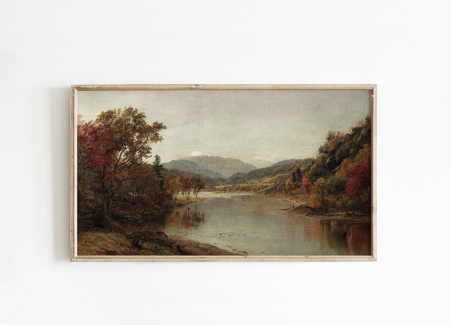 Lakeside Mountains FRAME TV