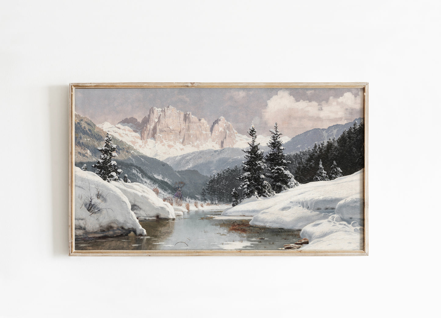 Winter Landscape FRAME TV