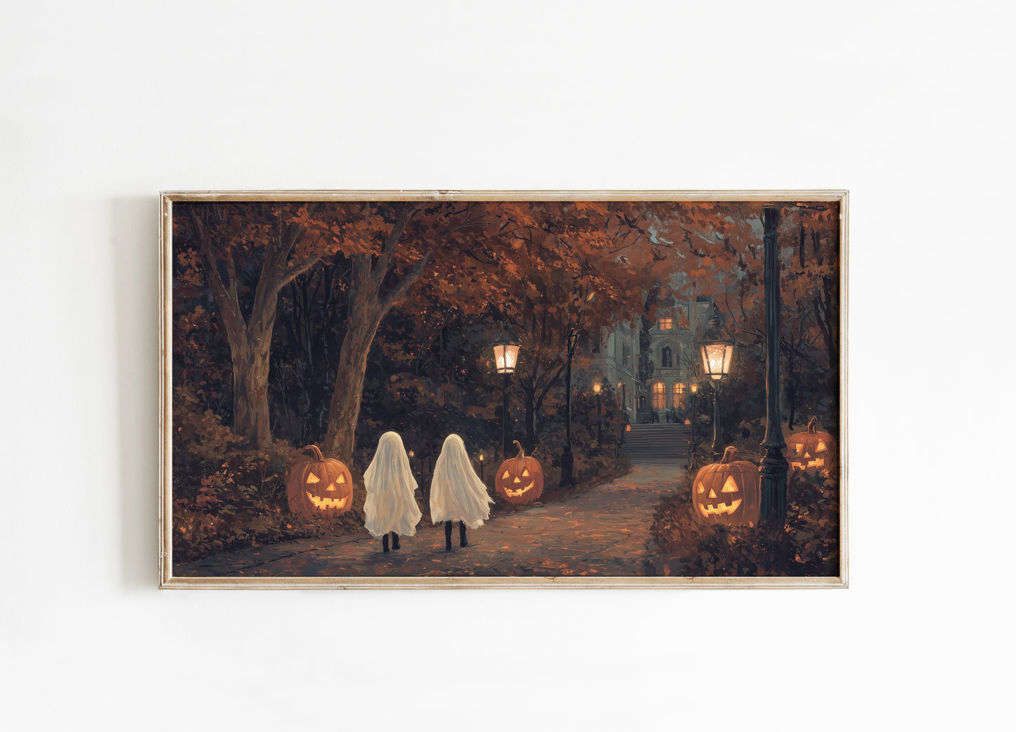 Ghost Costumes Frame TV Art