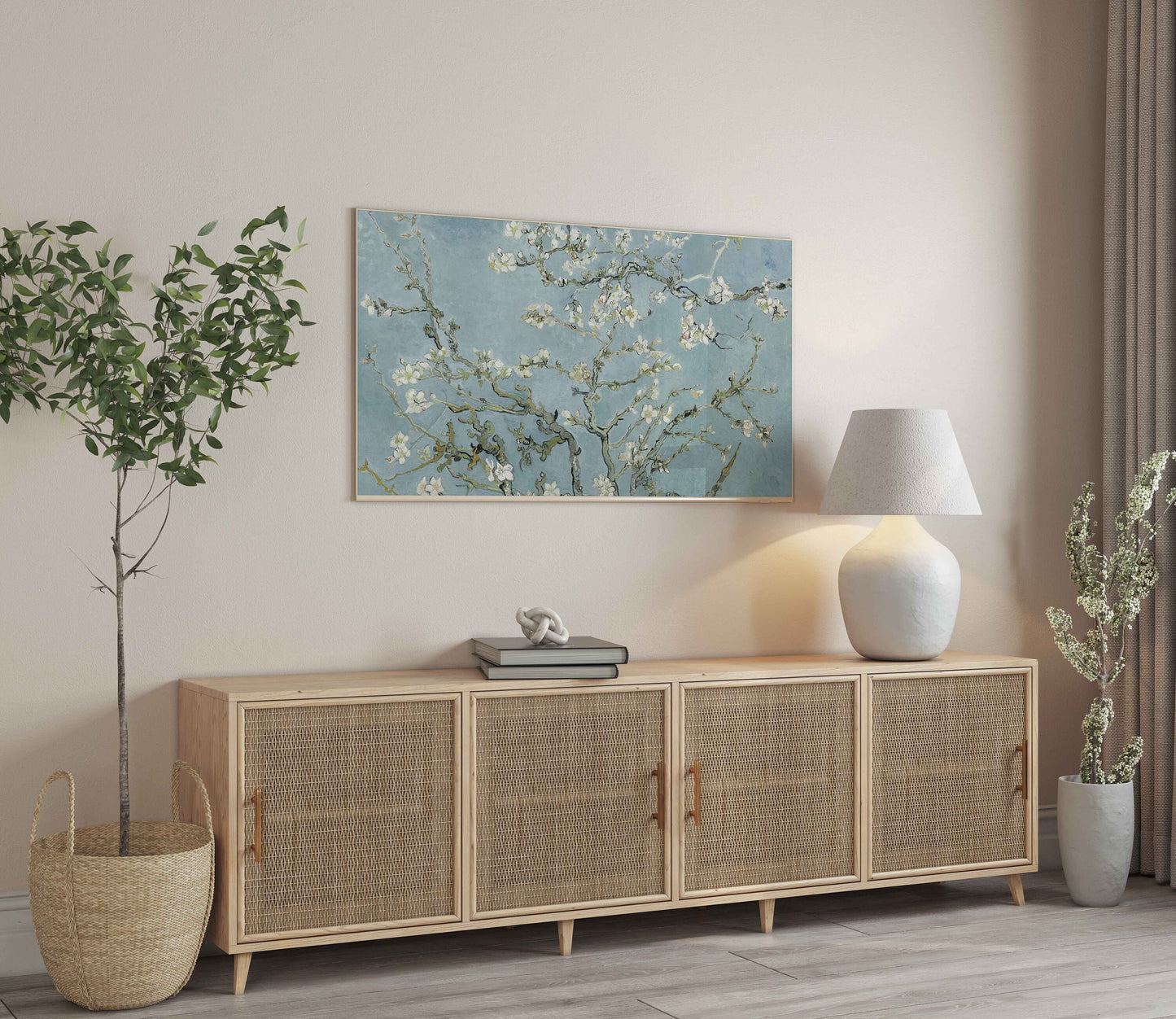 Almond Blossoms FRAME TV