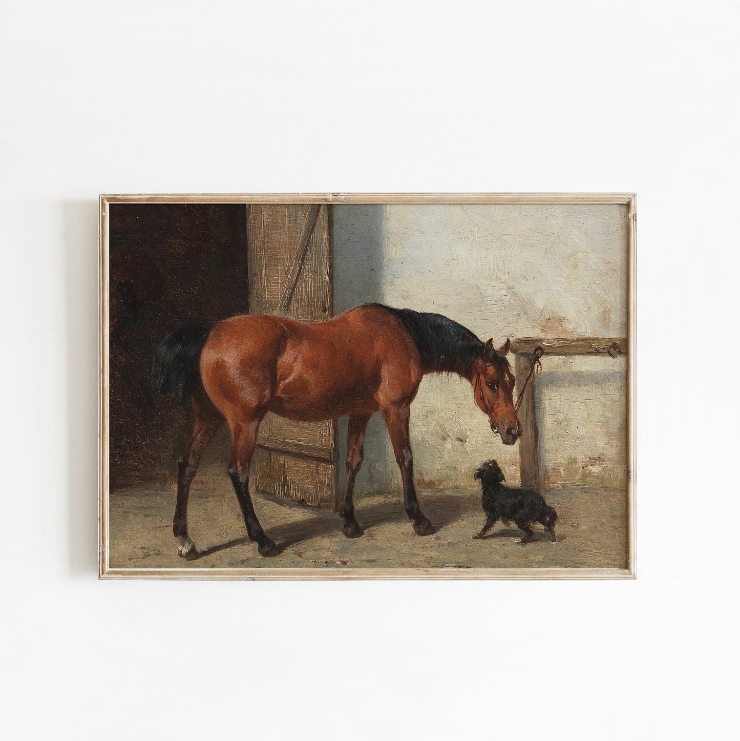 Horse and Dog